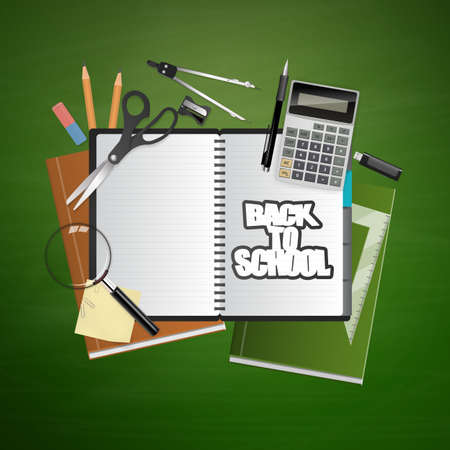 Back to School background. EPS 10 vector fileのイラスト素材