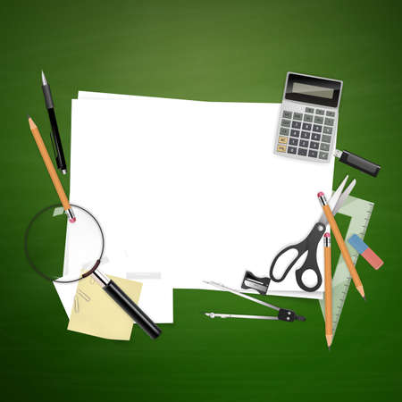 Back to School background. EPS 10 vector fileのイラスト素材