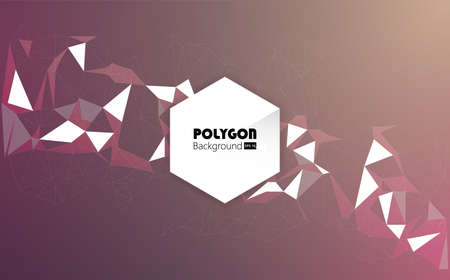 Abstract Design, Background Hexagon. Vector illustration backgroubdのイラスト素材