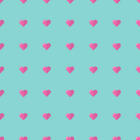 Purple Heart - Valentines Day Card Vector Designのイラスト素材