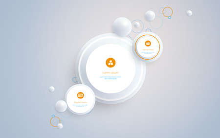 Abstract Business Background Design with Space for Your Text.のイラスト素材