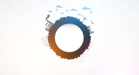 Abstract pattern with space for your text.のイラスト素材