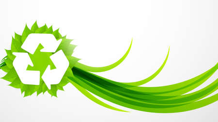 Abstract Green Background With Space for Your Textのイラスト素材