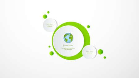 Abstract Green Background With Space for Your Textのイラスト素材