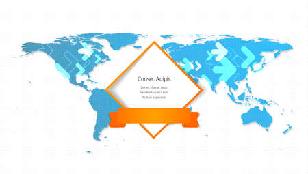 Abstract Background, Brochure Template - Vector Design for Your Businessのイラスト素材