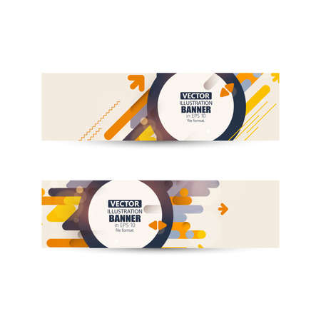 Abstract Banner for Your Business, Minimalistic Design, Creative Concept, Modern Diagonal Abstract Background. Geometric element. Vector-stock illustrationのイラスト素材