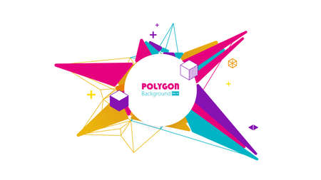 Vector of modern colorful abstract backgroundのイラスト素材