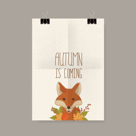 Vector design of pastel colored hand drawn style flyer. Vector Illustartion.のイラスト素材