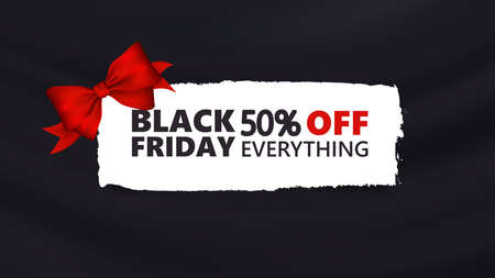 Black friday discount vector background, promotion, off sale design.のイラスト素材