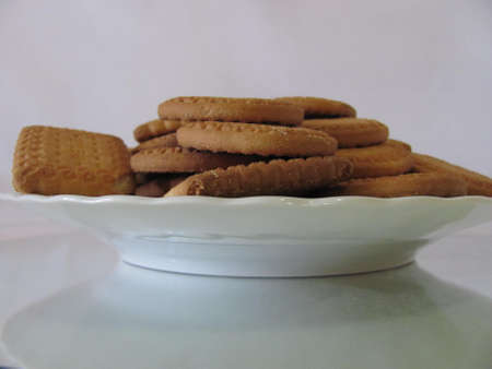 cookies for breakfastの写真素材