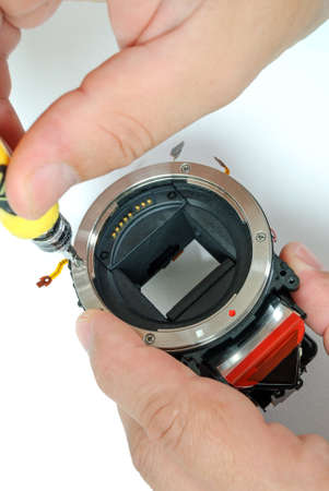 Repair digital SLR camera