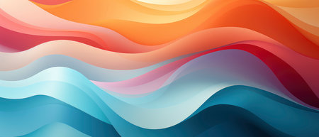 Abstract colorful background with dynamic effect. Vector Illustration For Your Designの素材