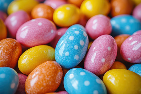 Colorful candy eggs bring festive fun!