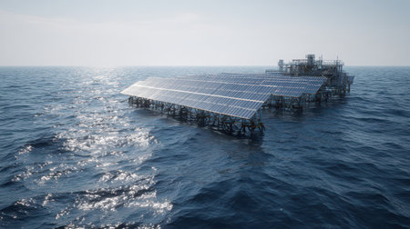 A power plant transforms into a dazzling spectacle with holographic sculptures celebrating the New...