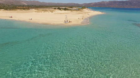Pounda Beach, Peloponnesos, Greeceの写真素材