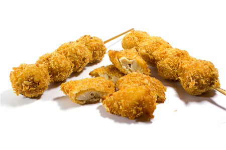 Appetizers is Batter-fried Chicken and Fish Ballの写真素材