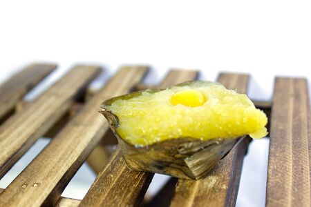 Sticky Rice Cake or Nian Gao is food for chinese new year festivalの写真素材