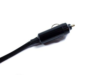Electronic jumper cables for use in car.