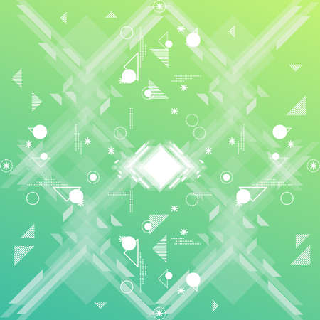 Abstract geometric design.