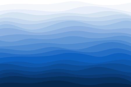 Abstract geometric background in paper cut style. Smooth lines. Design for brochures, posters,...
