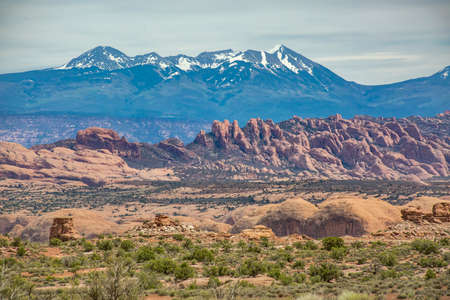 Off roading views of Moab, Utahの写真素材