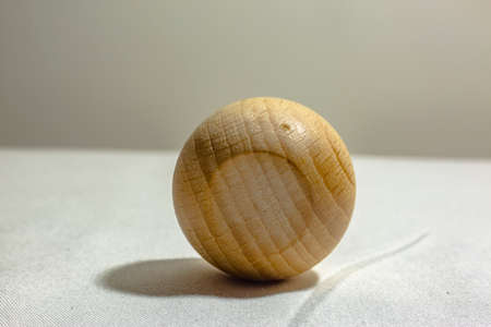 Wood cap for a bottle of hot sauce top. Wood cap shot very close up with a macro lensの写真素材