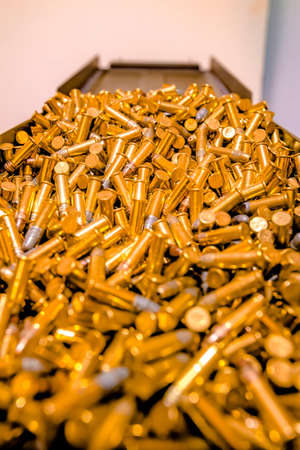 Blur ammo box full of bullets