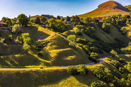 Salt Lake City Views with rolling hillsの写真素材