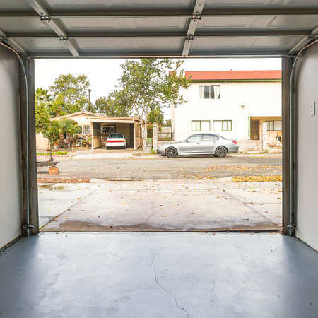 Square Storage spaces in homes. Real estate photos from southern California.の写真素材