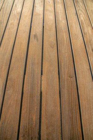 La Jolla, California- Vertical wood board flooring