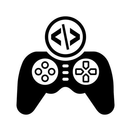 Game Develop icon. use in mobile and app development or commercial purposes or any type of design projects.のイラスト素材