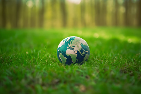 Earth Day Concept. nature background. Generative AIの素材
