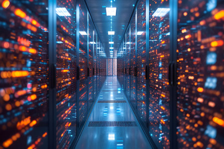 Big data concept, Web Service, technology abstract conceptの素材