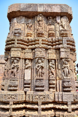 Traveling to the World Heritager site Konark Temple of Odisa, India, near PURI,11th FEBRUARY 2020.Traveling for refreshing mind and soul along with fun and enjoyment.のeditorial素材
