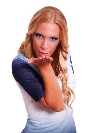 Young female blondeの写真素材