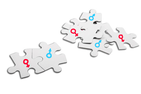 Gender symbolsの写真素材