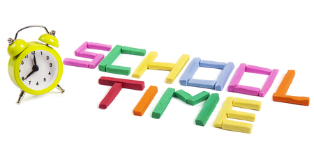 school timeの写真素材