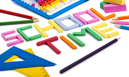 School timeの写真素材