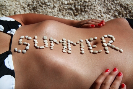 Summertime conceptの写真素材