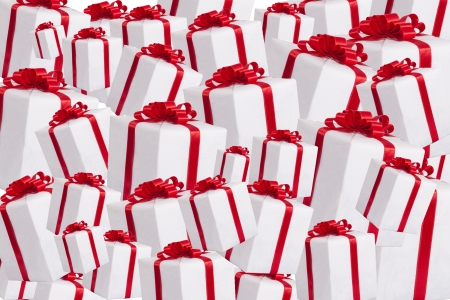 Gift boxesの写真素材