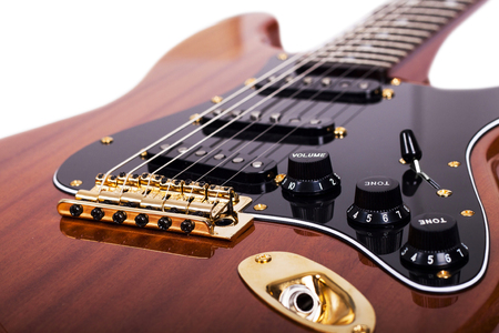 Close up of guitarの写真素材