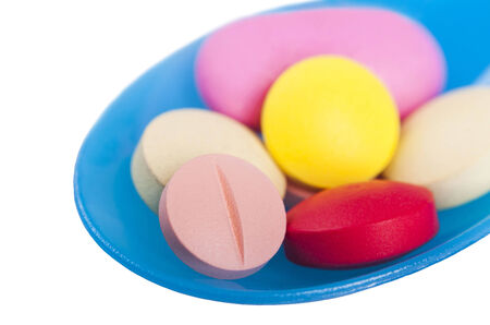 Food supplements conceptの写真素材