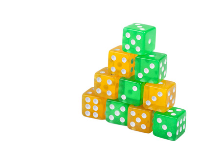 Dice conceptの写真素材