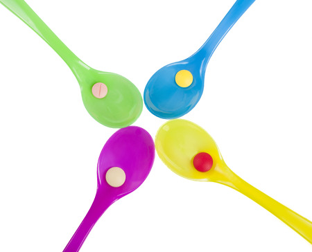 Food supplements conceptの写真素材