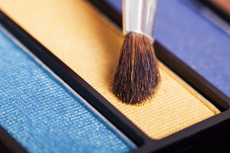 Makeup brushの写真素材