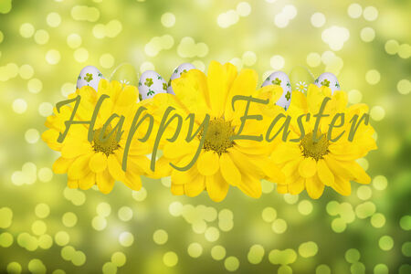 Happy Easter conceptの写真素材