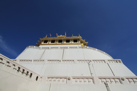 Sraket temple, Bangkok,Thailandの写真素材