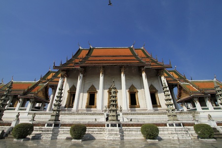 Suthat Temple, Bangkok, Thailand の写真素材
