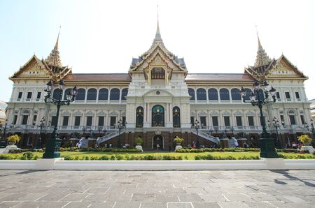Grand Palace, the major tourism attraction in Bangkok, Thailand の写真素材