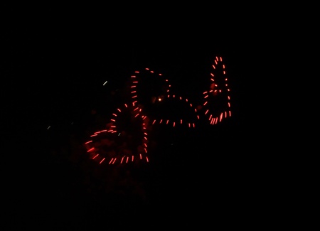 Colorful Fireworks の写真素材